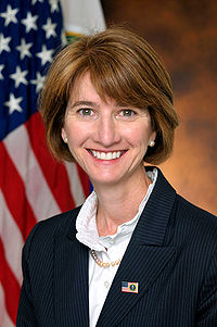 Kristina M. Johnson official portrait