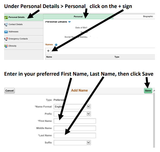 Chosen Name Pronouns SUNY Westchester Community College