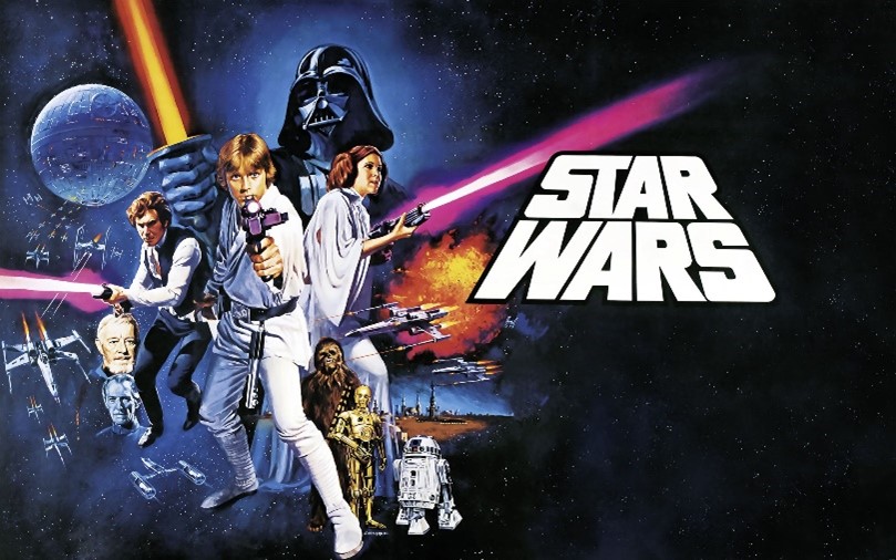 Star Wars original trilogy graphic